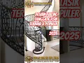 10 Desain Railing Tangga Tempa Klasik Populer 2025 | Desain Besi Tempa | Dzaky Jaya #railingtangga