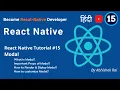 React Native Modal React Native Tutorial in Hindi