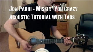 Download Jon Pardi - Missin' You Crazy (Guitar Lesson/Tutorial with Tabs) MP3