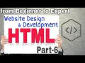 HTML Tutorial-Part6 Use of Subscript Superscript e t c Website Design Series in hindi