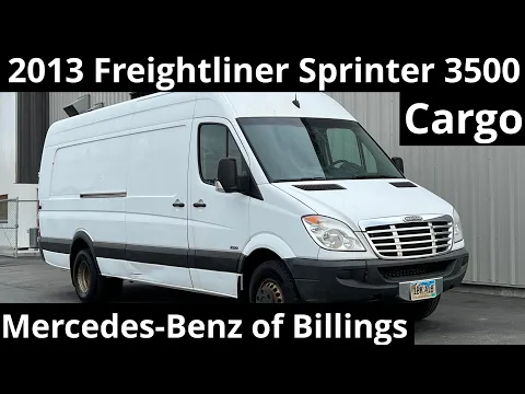 Download MP3 2013 Freightliner Sprinter 3500 Cargo BlueTEC For Sale Billings, Bozeman, Missoula, Montana-near me