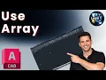 How to Use Array Command in AutoCAD 2026 Updated