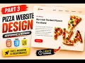 Pizza Website Design with HTML CSS Responsive Web Design 2026
