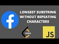 Longest Substring Without Repeating Characters - Leetcode 3