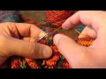 Combined Double Increase Double Decrease in Double-Knitting