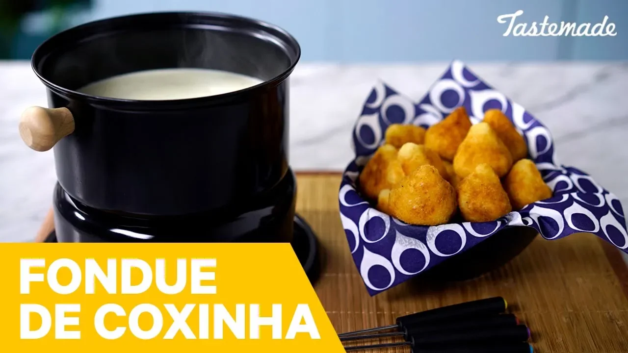 FONDUE DE COXINHA CREME MELHORES RECEITAS TASTEMADE