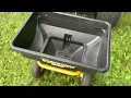 Yardworks 85 Lb Pull-Type Spreader