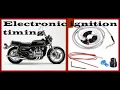 Honda Goldwing GL1000 Electronic ignition timing check 1975-1979