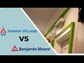 Interior Paint Comparison Sherwin Williams vs Benjamin Moore