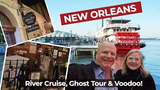 Exploring New Orleans | River Cruise, Ghost Tours, Live Music & Iconic Food | Boating Journey