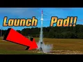 I built my own rocket launch pad