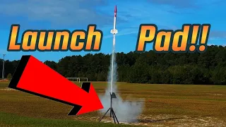 I built my own rocket launch pad