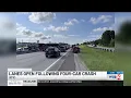 Minor injuries reported after 4-car crash on I-26 near Irmo