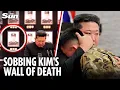 Kim Jong-un SOBS in front of wall of soldiers killed in Putin’s Ukraine slaughter