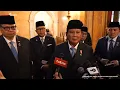 Lagu Keterangan Pers Presiden Prabowo, London, 20 Januari 2026