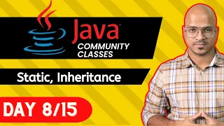 Java Live Session Static Keyword and Inheritance
