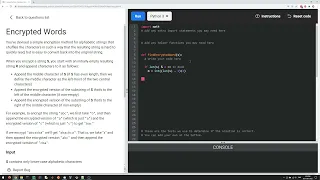 Facebook interview question recursion encrypted words