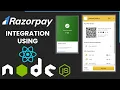 Razorpay Payment gateway integration in react js razorpay payment gateway integration in node js
