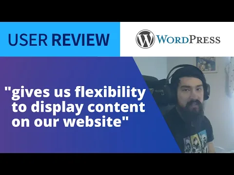 Thumbnail for Content Manager Recommends WordPress for Growing Platforms: User Review