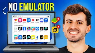 how to run android apps on pc without any emulator 