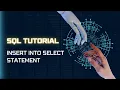 33 INSERT INTO SELECT Statement SQL Tutorial in Hindi I