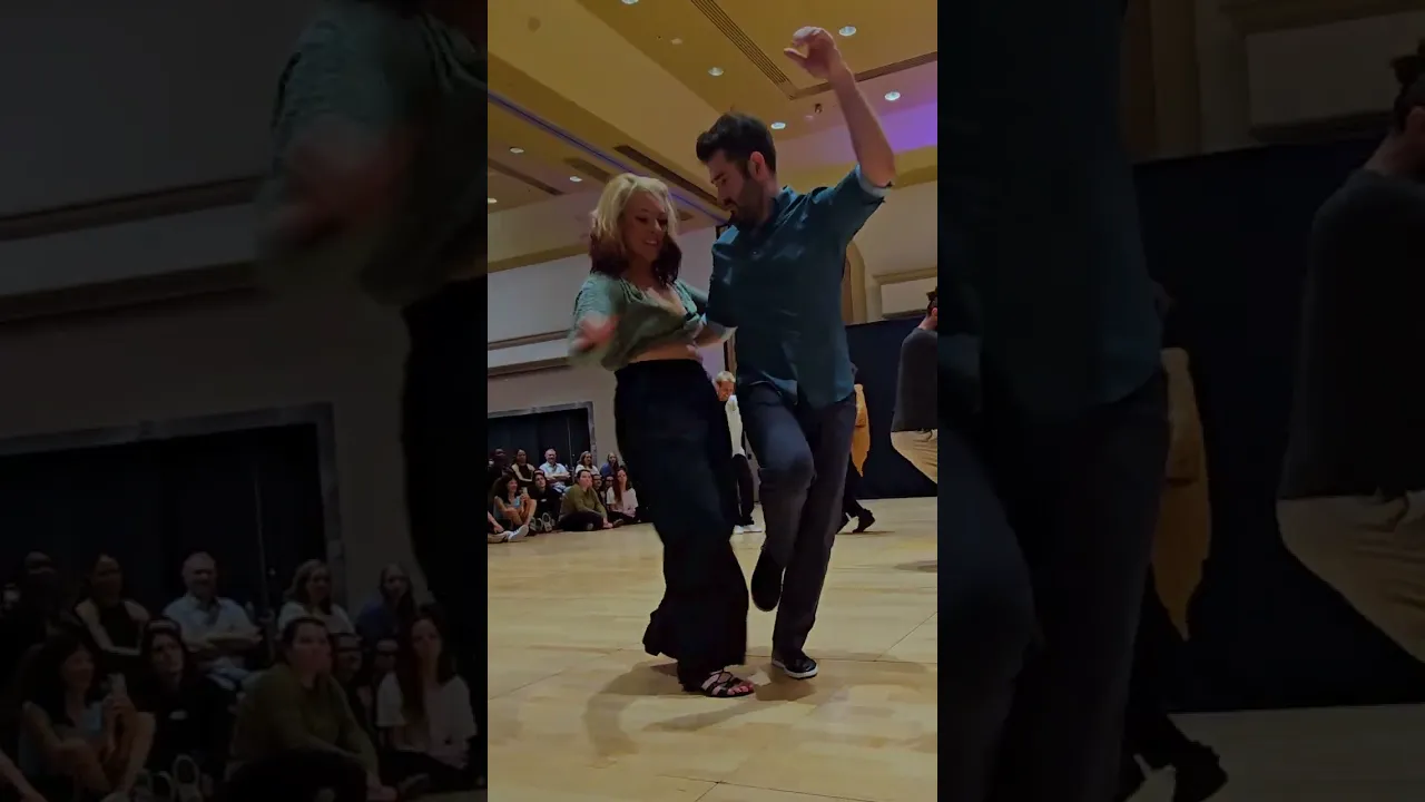 West Coast Swing Blues Improv Dance - Ben Morris & Tatiana Mollmann