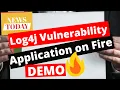 Log4j Vulnerability - Demo and Fix