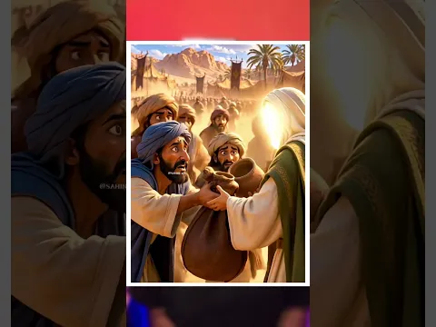 How did water emerge from the blessed finger of our Prophet?