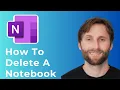 How to Delete a Notebook in OneNote Full Guide 2026