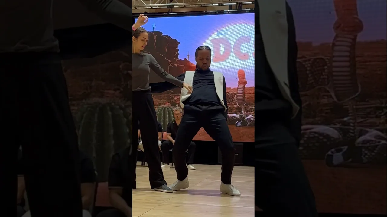 Once in a lifetime dance 🔥🤯 Part 2 #improv #westcoastswingdance