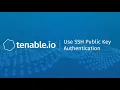 Use SSH Public Key Authentication in Tenable io