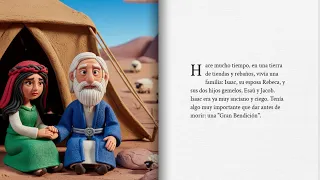Génesis 27 en 3D: Jacob, Esaú y la bendición de Isaac
