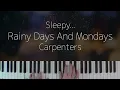 Carpenters Sleepy Jazz Piano -Relaxing Peaceful Lullabies-