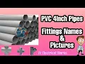 PVC 110MM Fittings Names With Pics 4inch Plumber At Electrical Works