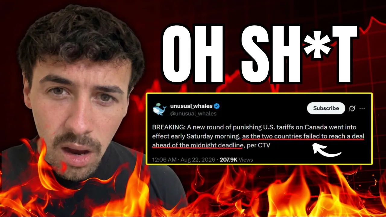 UNEXPECTED NEWS could Crash the Stock Market... (Crap)