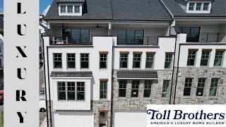 luxury townhomes i highlands at vinings i toll brothers atlanta ga