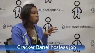Cracker Barrel Interview - Hostess