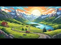 Lagu Journey through Swiss Mountain Roads đī¸ | OnePiece LoFi đļ for Study | Work | Sleep