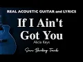Download Lagu If Ain't Got You - Alicia Keys (Acoustic Karaoke)