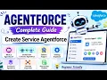 Agentforce Complete Guide Create Service Agent in Salesforce Part 1