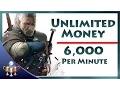 The Witcher 3 Wild Hunt - Unlimited Money 6 000 Crowns Per Minute Infinite Coin Exploit