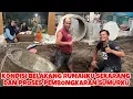 KONDISI BELAKANG RUMAHKU SEKARANG DAN PROSES PEMBONGKARAN SUMURKU