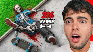 Kaykay Kayarken 216 Kemik Kırmak ! (GTA 5 MOBİL RP)
