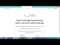 Vue Server side rendering in Pure PHP with no configuration