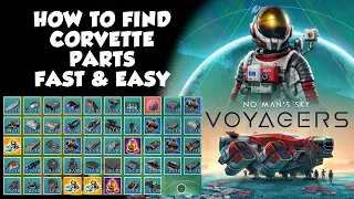 No Man's Sky How to find corvette parts fast and easy