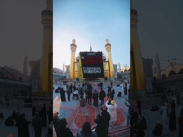 ⁣أعظم الله أجورنا وأجوركم وأحسن الله لنا ولكم العزاء بذكرى شهادة السيدة زينب عليها السلام