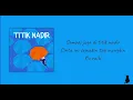 Titik Nadir - Kahitna ft Monita Tahalea lyric