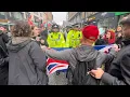 Download Lagu POLICE BULLY PATRIOTS WHILST DEFENDING FOREIGNERS SPEWING HATE | Manchester