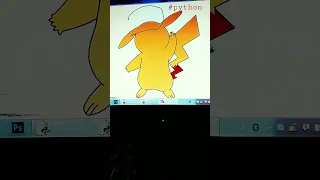 Pikachu with python code
