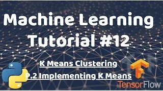 Python Machine Learning Tutorial - Implementing K-Means Clustering
